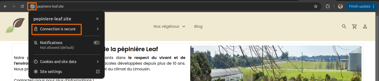 Configuration de votre nom de domaine