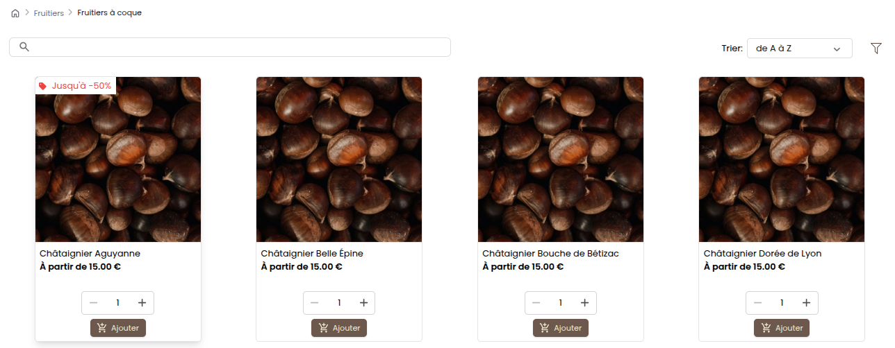 Badge sur les photos produits