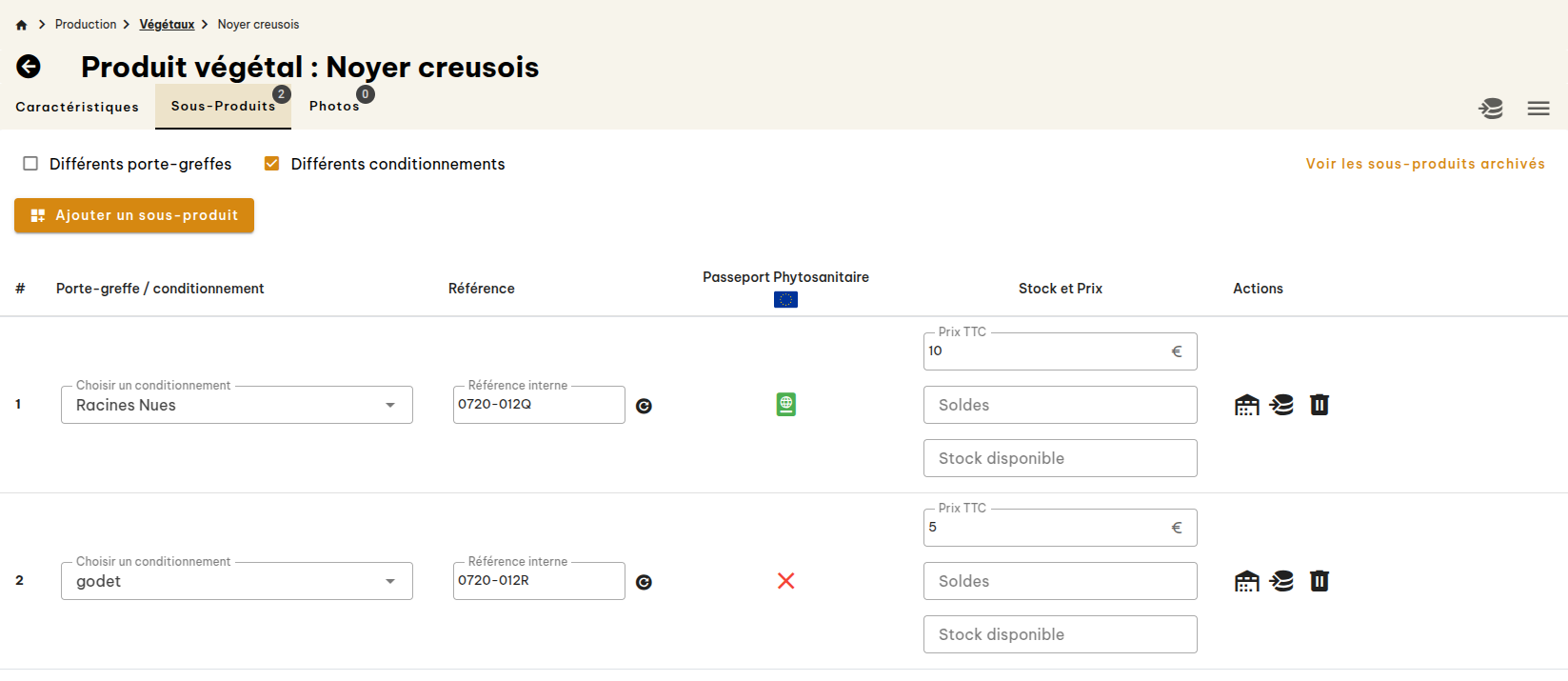 Passeport Phytosanitaire