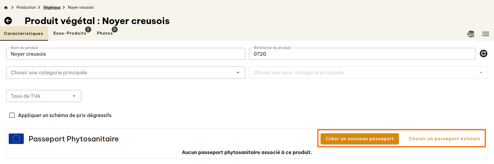 Passeport Phytosanitaire
