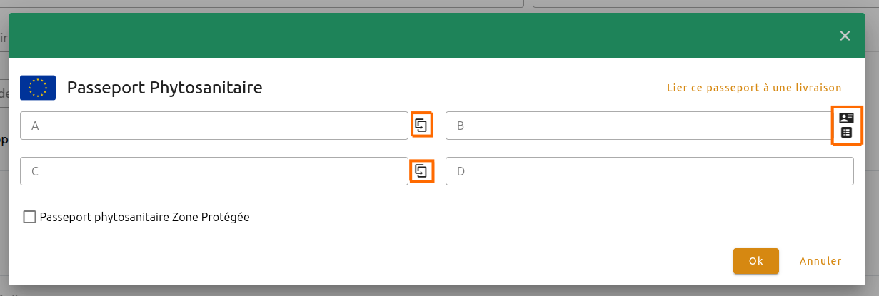 Passeport Phytosanitaire