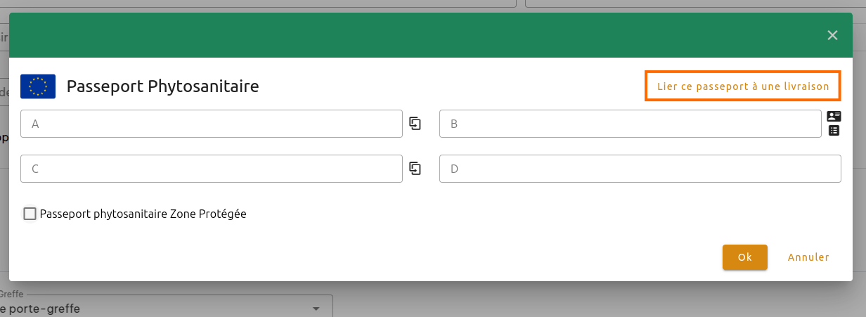 Passeport Phytosanitaire