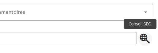 Configuration produits végétaux