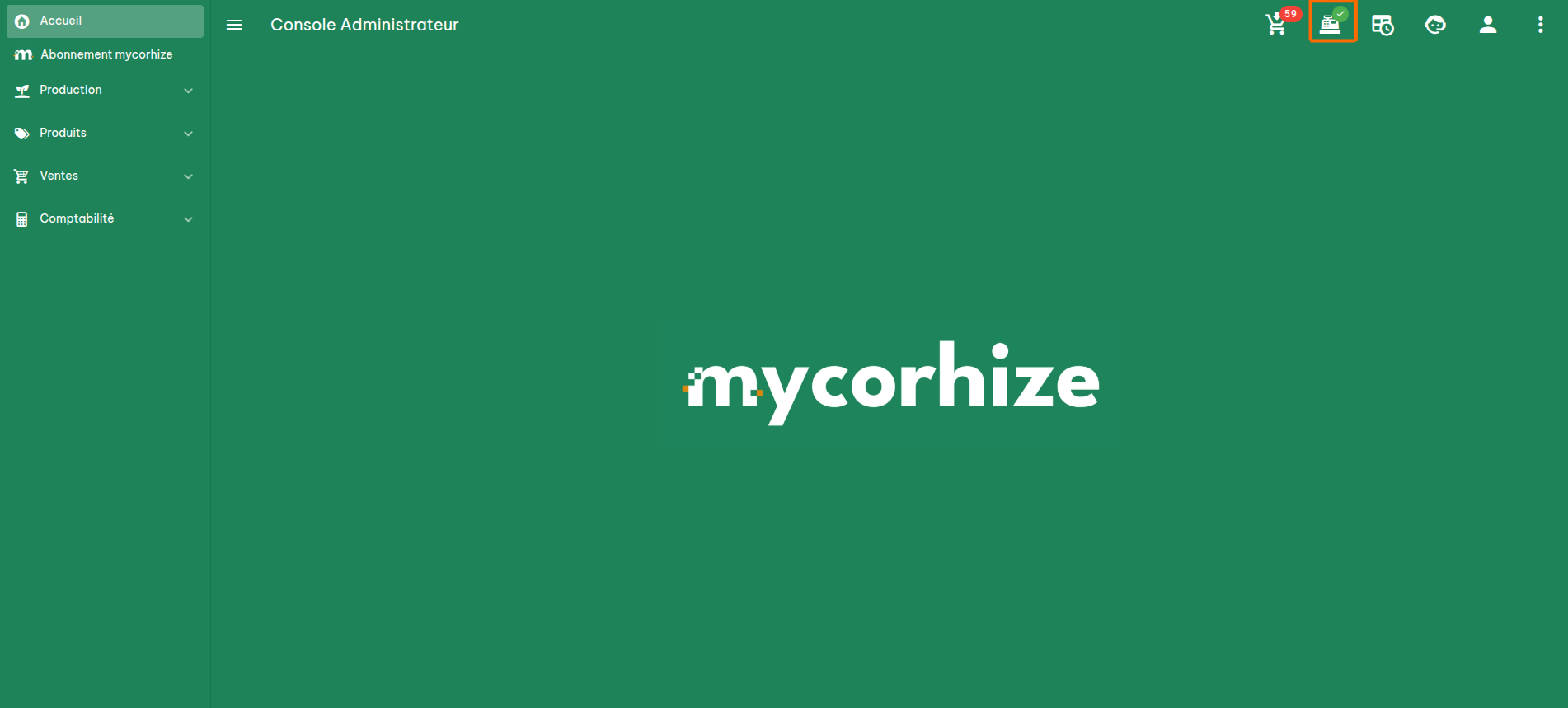 Configuration du point de vente