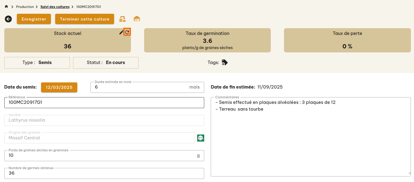 Cultures Végétal Local