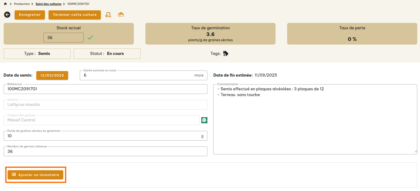 Cultures Végétal Local