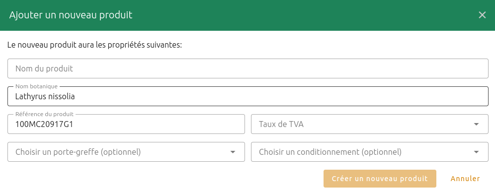 Cultures Végétal Local