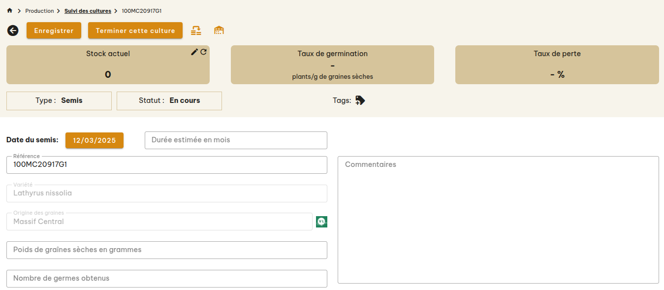Cultures Végétal Local