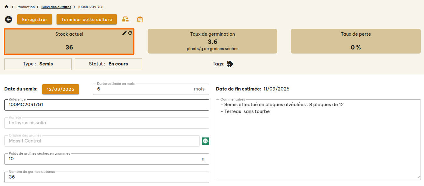 Cultures Végétal Local