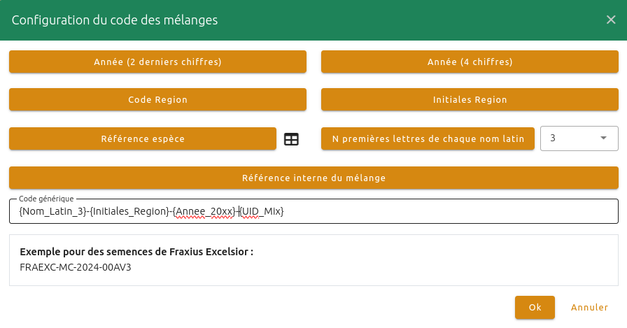 Mélanges Végétal Local