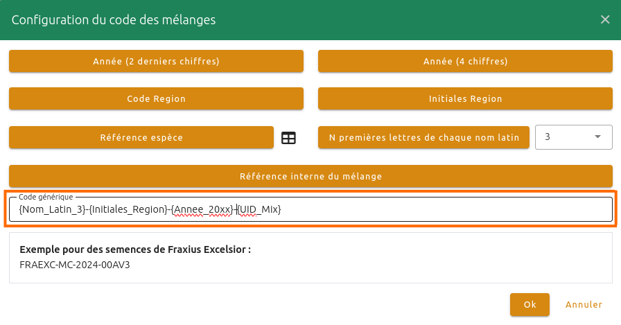 Mélanges Végétal Local
